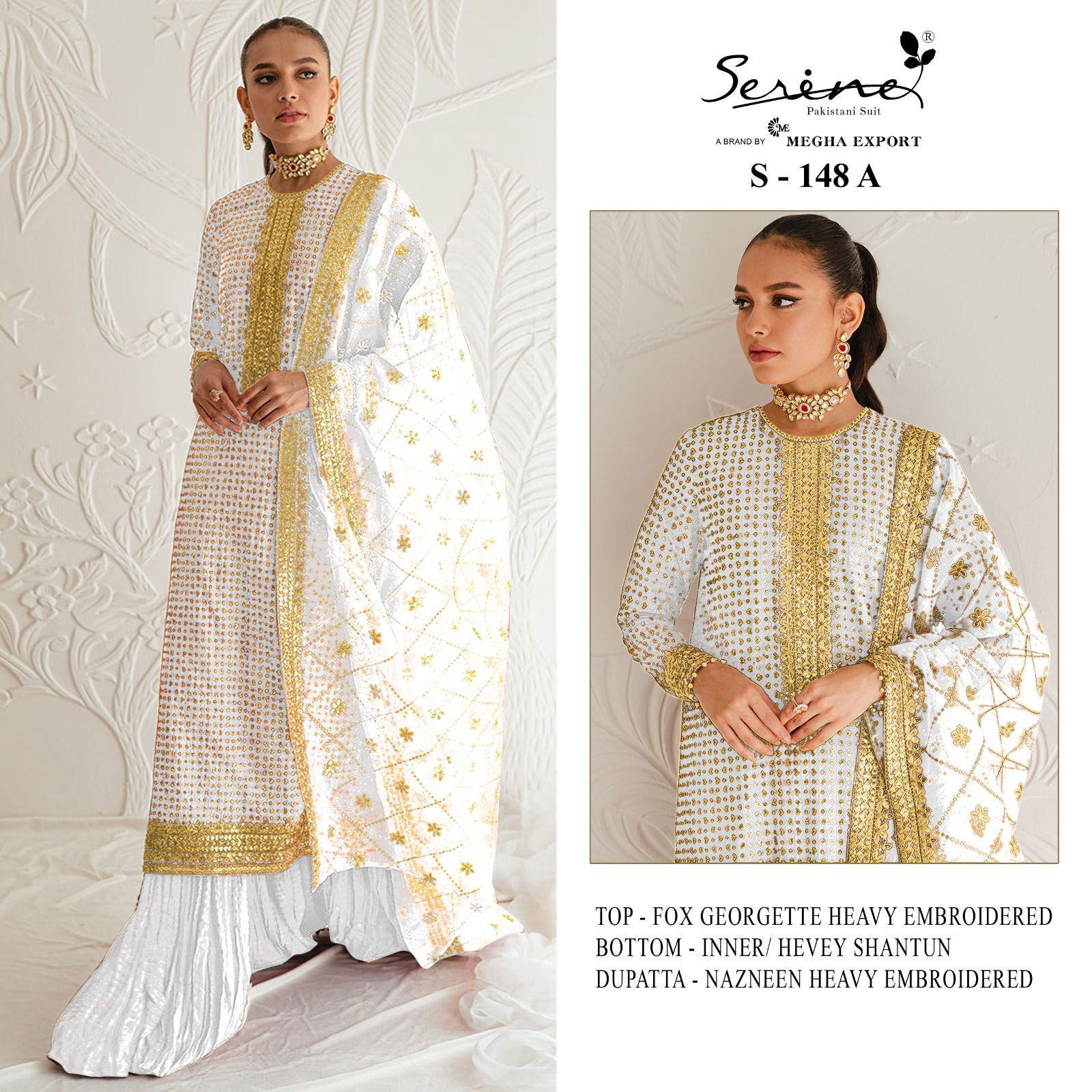 Serine S 148 A To C Designer Pakistani Suit Collection
